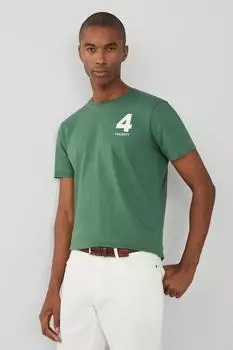 Футболка Heritage Number Оливковая Debenhams, зеленый