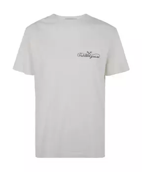 Футболка Heritage travel с логотипом Golden Goose, белый