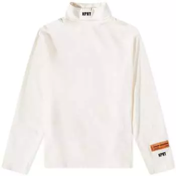 Футболка Heron Preston Long Sleeve HPNY Emblem Rollneck Tee