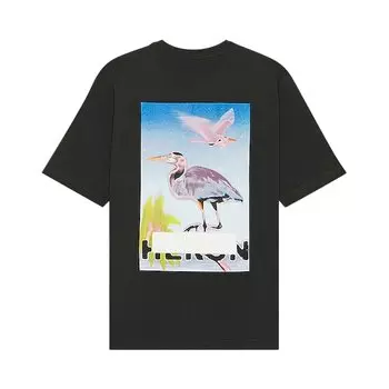Футболка Heron Preston с цензурой Heron, черная