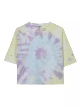 Футболка Herrlicher, цвет flieder/gelb