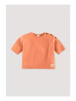 Футболка Hessnatur, цвет clementine