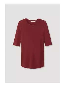 Футболка Hessnatur, цвет dunkelrot