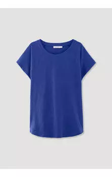 Футболка Hessnatur, цвет ultramarine