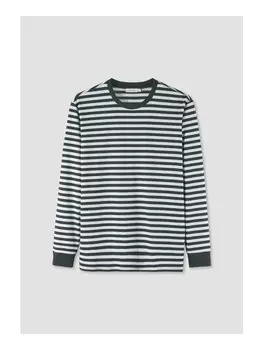 Футболка Hessnatur Langarm Relaxed, синий