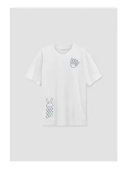 Футболка Hessnatur Oversize aus reiner Bio Baumwolle, цвет naturweiss