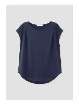 Футболка Hessnatur Relaxed ACTIVE LIGHT aus reiner Bio Baumwolle, темно-синий