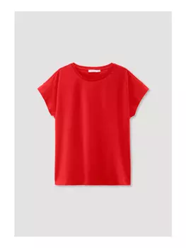 Футболка Hessnatur Relaxed aus reiner Bio Baumwolle, красный