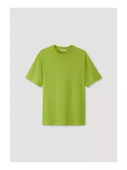 Футболка Hessnatur Relaxed aus reiner Bio Baumwolle, цвет lindgrn
