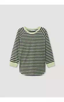 Футболка Hessnatur Ringel, лаймовый