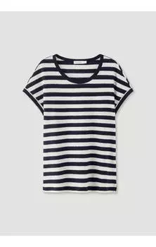 Футболка Hessnatur Streifen, морской