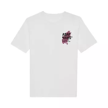 Футболка Hidden NY x Yams Day T-Shirt 'White', белый