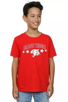 Футболка High School Musical The Musical Wildcat Stars Disney, красный