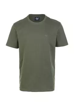 Футболка Highmore из чистого хлопка CRUZ, цвет Forest Night