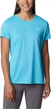 Футболка Hike с короткими рукавами Columbia, цвет Atoll Heather