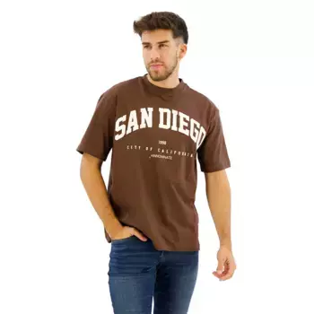 Футболка Hinnominate HMABW01913, коричневый