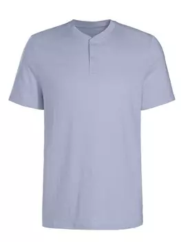 Футболка HIS Henleyshirt, голубой