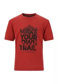 Футболка Hitch из чистого хлопка WHISTLER, цвет Chili Oil