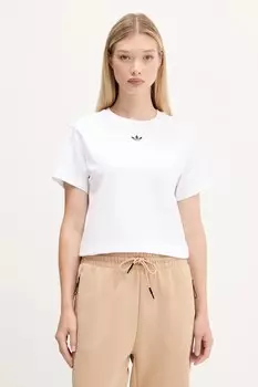 Футболка хлопковая Adibreak Adidas Originals, белый