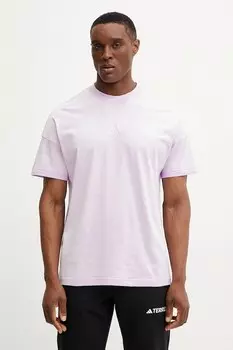 Футболка хлопковая ALL SZN Adidas, фиолетовый