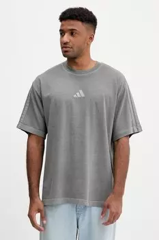 Футболка хлопковая ALL SZN Adidas, серый