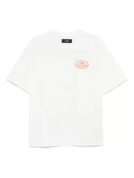 Футболка хлопковая AMIRI, белый