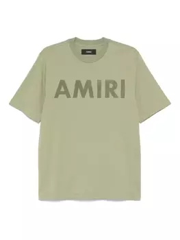 Футболка хлопковая AMIRI, зеленый