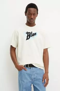 Футболка хлопковая BLUEMARBLE, бежевый