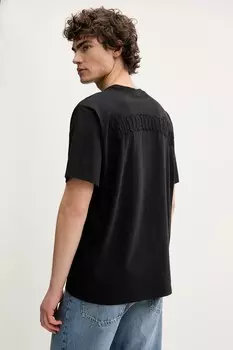 Футболка хлопковая BLUEMARBLE, черный