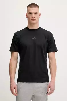 Футболка хлопковая City Escape Adidas, черный