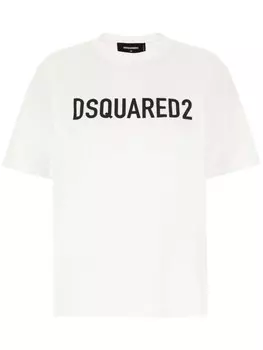 Футболка хлопковая DSQUARED2, белый