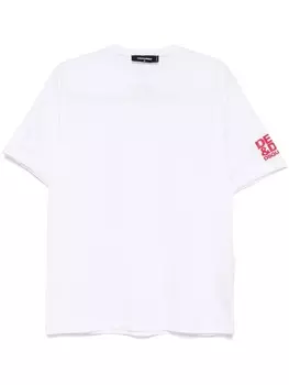 Футболка хлопковая DSQUARED2, белый