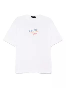 Футболка хлопковая DSQUARED2, белый