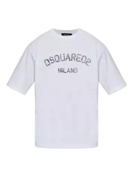 Футболка хлопковая DSQUARED2, белый