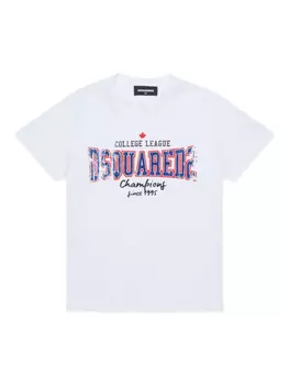 Футболка хлопковая DSQUARED2 KIDS, белый
