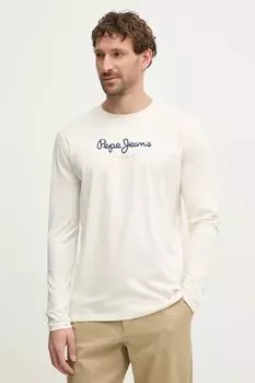 Футболка хлопковая Eggo Pepe Jeans, бежевый