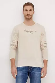 Футболка хлопковая Eggo Pepe Jeans, бежевый