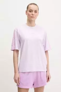 Футболка хлопковая Essentials Adidas, фиолетовый