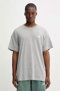 Футболка хлопковая Essentials Adidas Originals, серый