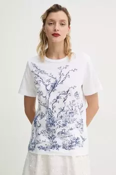 Футболка хлопковая FEDELIO Munthe, белый