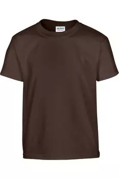 Футболка хлопковая Gildan, шоколадный