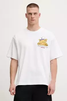 Футболка хлопковая Graphic Os Ss T Adidas Originals, белый