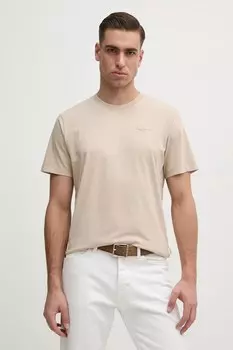 Футболка хлопковая Jacko Pepe Jeans, бежевый