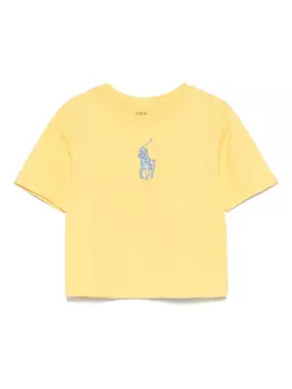 Футболка хлопковая POLO RALPH LAUREN KIDS, желтый