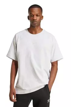 Футболка хлопковая Premium Essentials Tee Adidas Originals, серый
