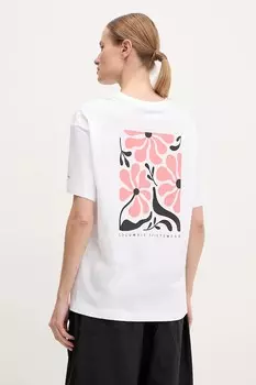 Футболка хлопковая Rolling Bend Columbia, белый