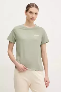 Футболка хлопковая Rolling Bend Columbia, зеленый