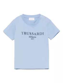 Футболка хлопковая TRUSSARDI JUNIOR, синий