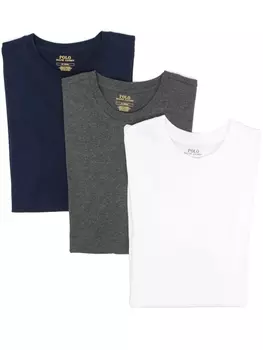Футболка хлопковая (упаковка из трех штук) Polo Ralph Lauren, серый