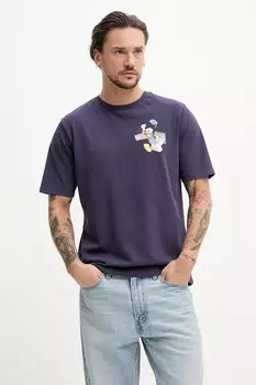 Футболка хлопковая WYOMIN Desigual, фиолетовый